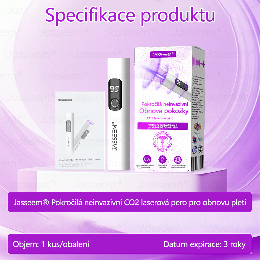 𝐉𝐚𝐬𝐬𝐞𝐞𝐦® Pokročilé neinvazivní pero s CO₂ laserem na opravu pokožky 💕 (šetrně odstraňuje bradavice, mateřská znaménka, stařecké skvrny a kožní značky - bez bolesti a rozruchu!)