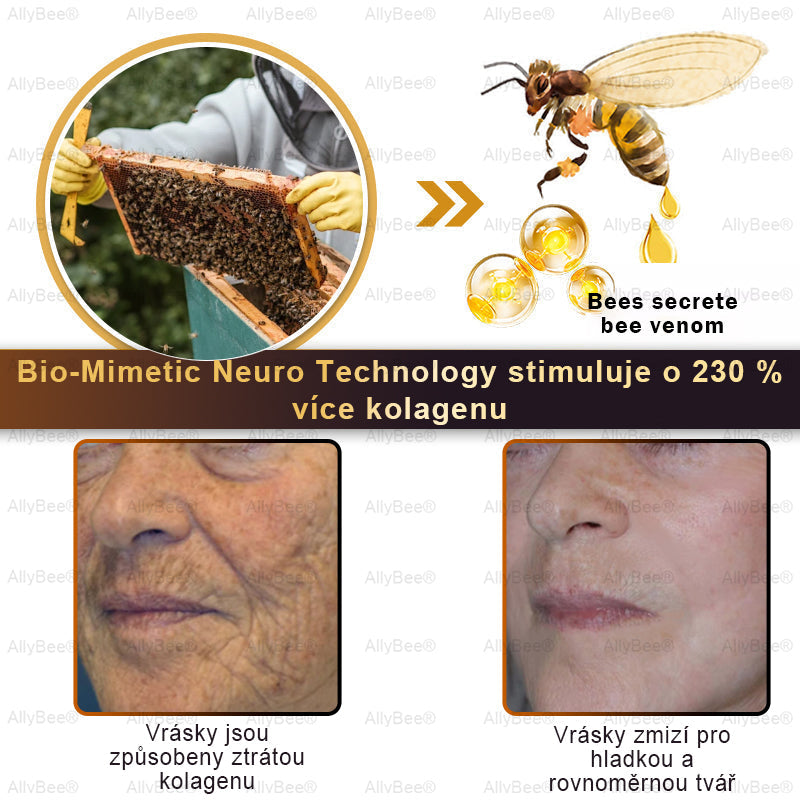 👨🔬AllyBee® Botox Krém na ošetření pleti proti stárnutí, hydratační, oprava pleti, vyrovnání tónu pleti, léčba akné a tmavých skvrn, odstraňování bradavic a mateřských znamének💥