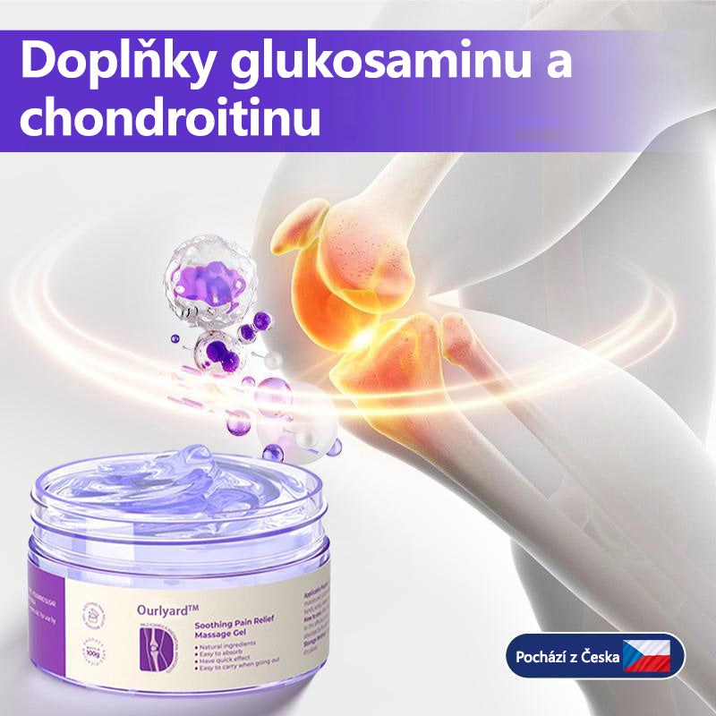🍀💪OFICIÁLNÍ OBCHOD: Ourlyard™ Gel na masáže proti bolesti s kurkumou a emu olejem pro úlevu od artritidy👨⚕️ Schváleno Americkou osteopatickou asociací (IOA)