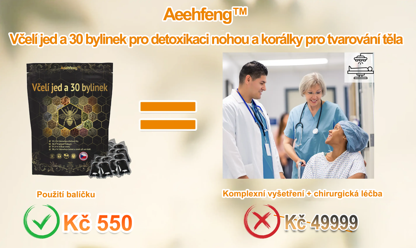 🔥💫 Poslední den na získání slevy 70 %: Aeehfeng® Včelí jed a 30 bylinek pro detoxikaci nohou a korálky pro tvarování těla - ✨Doporučeno Evropskou lymfatickou asociací (ELF) ✨🧀