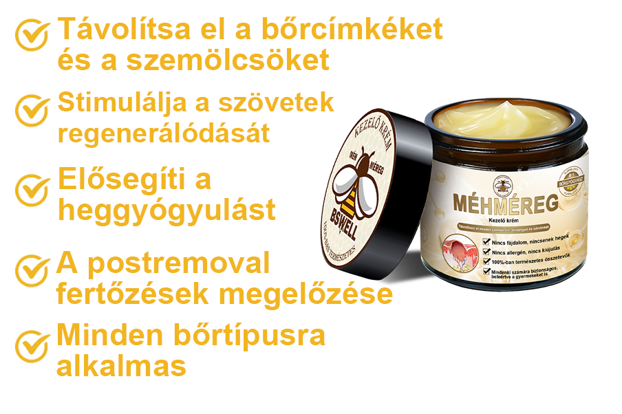 🐝BSWELL® Krém na ošetření včelím jedem👨‍⚕️（MDT ajánlott） 🔥poslední den propagace 80% vypnuto