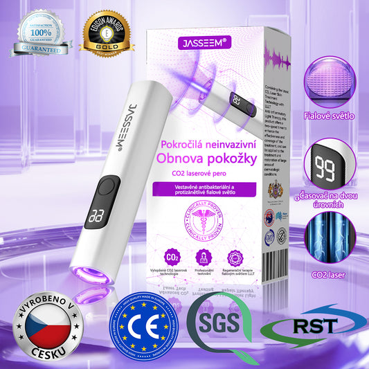 𝐉𝐚𝐬𝐬𝐞𝐞𝐦® Pokročilé neinvazivní pero s CO₂ laserem na opravu pokožky 💕 (šetrně odstraňuje bradavice, mateřská znaménka, stařecké skvrny a kožní značky - bez bolesti a rozruchu!)