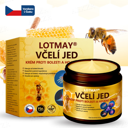 LOTMAY® Krém na hojení kostí proti bolesti se včelím jedem
