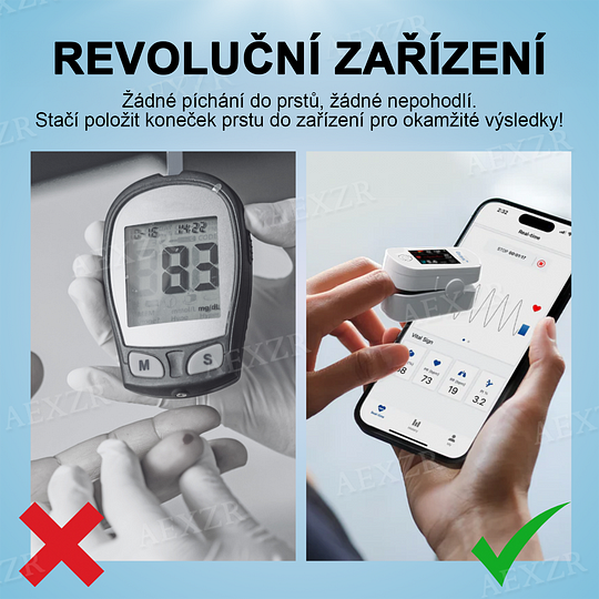 【Oficiální Vlajkový Obchod】Bikenda™🎉NOVOROČNÍ VÝPRODEJ🎉- 𝕤𝕒𝕧𝕖 𝕦𝕡 𝕥𝕠 -𝟟𝟘% 🅾🅵🅵 Přesné zařízení pro monitorování hladiny glukózy✨