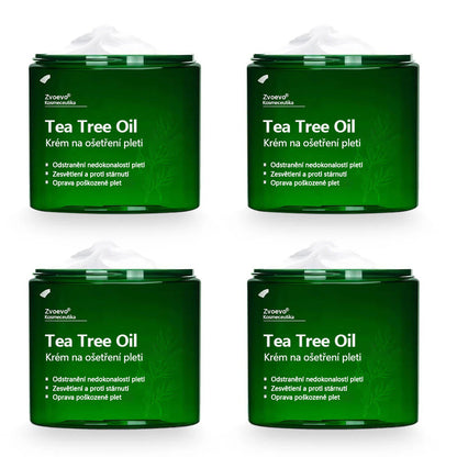 🌱 Zvoevo® Čajovníkový olej Krém pro péči o pleť – Odstraňuje nedokonalosti pleti, regeneruje poškozenou pokožku, rozjasňuje a působí proti stárnutí pleti.🔥🔥