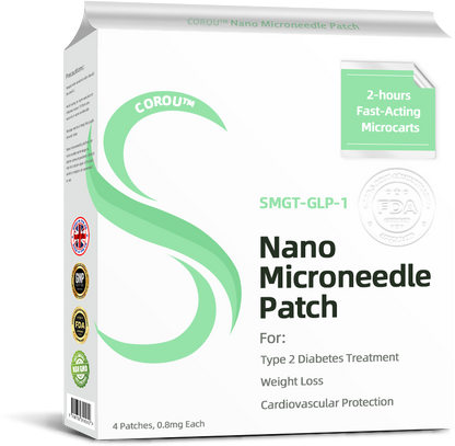 ⭐⭐7denní výsledky⭐⭐COROU™ SMGT-GLP-1 Nano Microneedle Patch💥（Bezbolestná, dlouhodobá, řešící diabetes, obezitu a kardiovaskulární onemocnění）💥💥