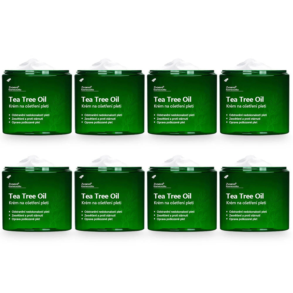 🌱 Zvoevo® Čajovníkový olej Krém pro péči o pleť – Odstraňuje nedokonalosti pleti, regeneruje poškozenou pokožku, rozjasňuje a působí proti stárnutí pleti.🔥🔥
