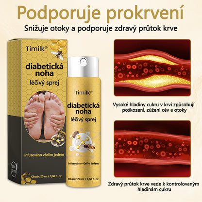 【Oficiální značkový obchod】Timilk® Sprej na hojení diabetické nohy - s obsahem včelího jedu