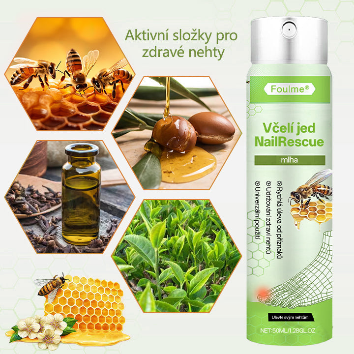 Lékárna Na Poště Oficiální obchod | Foulme® NailRescue Včelí jed ve spreji