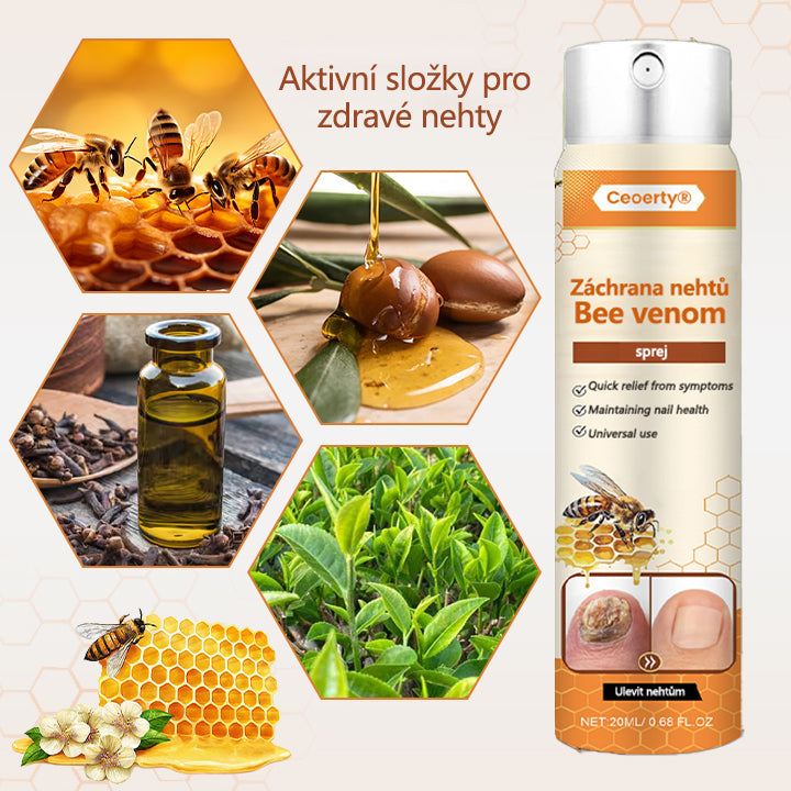 ✅【Oficiální vlajkový obchod】Ceoerty® Záchrana nehtů Včelí jed ve spreji 💥💥💥