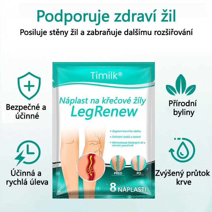 Timilk® Náplast na křečové žíly pro obnovu nohou💥