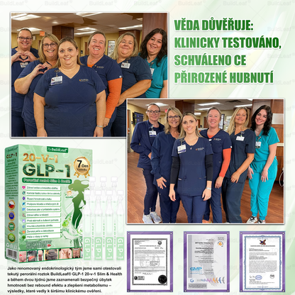 Oficiální obchod | BuildLeaf® GLP-1 20-v-1 Slim & Zdraví orální roztok 💧 (1× denně, výsledky za 7 dní). Obsahuje 100 mld. CFU probiotik ✅ Podporuje hubnutí, zdraví srdce ❤️, trávení i energii.
