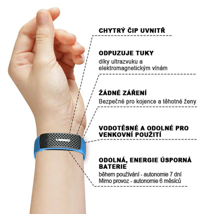 🥇 𝐉𝐎𝐒𝐅𝐈𝐓™ Ultrazvukový náramek pro odstranění celulitidy a detoxikaci organismu