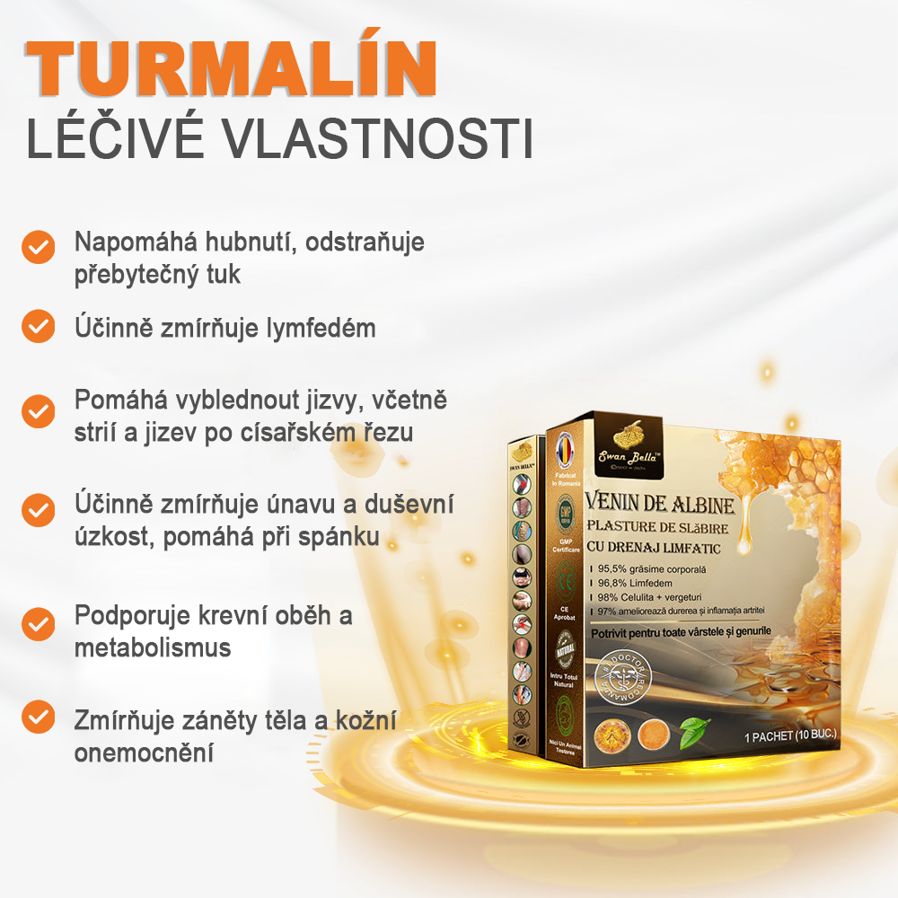 🐝Lymfodrenážní zeštíhlující náplast Swan Bella™ se včelím jedem 🔥 70% sleva po omezenou dobu 🔥 (Vhodné pro všechny věkové kategorie).