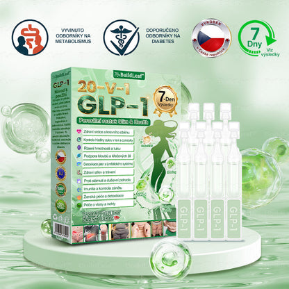 Oficiální obchod | BuildLeaf® GLP-1 20-v-1 Slim & Zdraví orální roztok 💧 (1× denně, výsledky za 7 dní). Obsahuje 100 mld. CFU probiotik ✅ Podporuje hubnutí, zdraví srdce ❤️, trávení i energii.