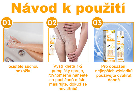 【✨Dobírka✨】Sprej na křečové žíly Furzero™ Bee Venom🐝🐝🐝